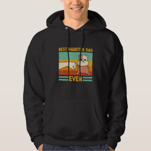 Cute Syrian Breed Rodents Best Hamster Dad Ever 1 Hoodie