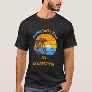 Cute t-shirt with surfing design 