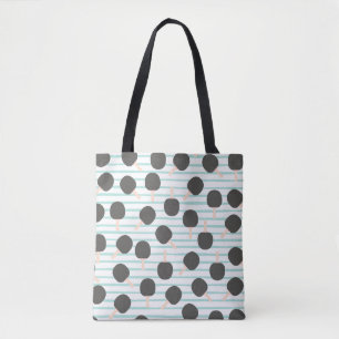 Cute Table Tennis Tote Bag