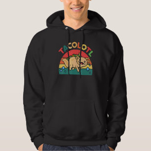 Cute Taco Axolotl Kids Men Women Mexican Food Hoodie