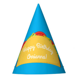Cute Taco Kids 1st Birthday Party Mexican Food Hat