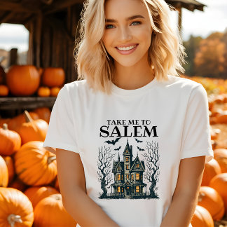 Cute Take Me to Salem Halloween Tshirt