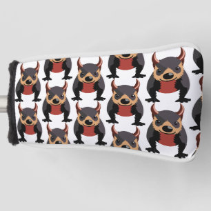 Cute Tasmanian Devil Design Golf Head Cover
