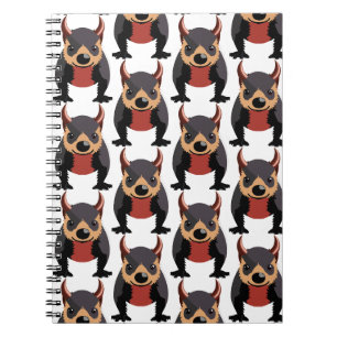 Cute Tasmanian Devil Design Notebook