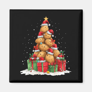 Cute Tato Le Christmas Tree Xmas Hat Long Sleeve Magnet
