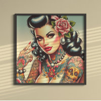 Cute Tattooed Girl