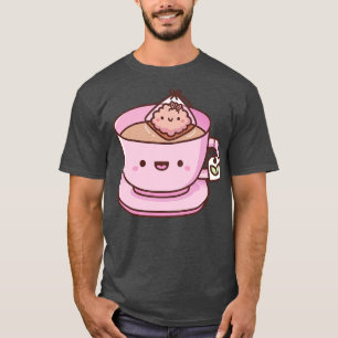 Cute Tea Bag and Teacup Doodle T-Shirt