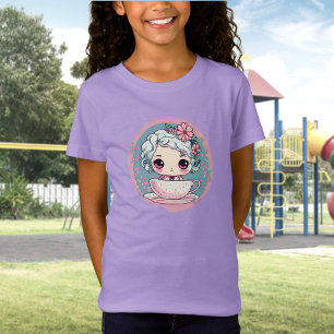 Cute Tea Cup Doll T-Shirt