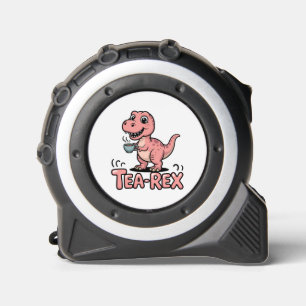 Cute Tea-Rex Pink Dinosaur – Sip Happens! 1