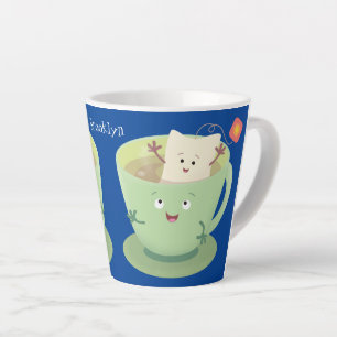 Cute teabag cup cartoon humour character