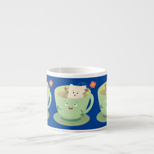 Cute teabag cup cartoon humour character
