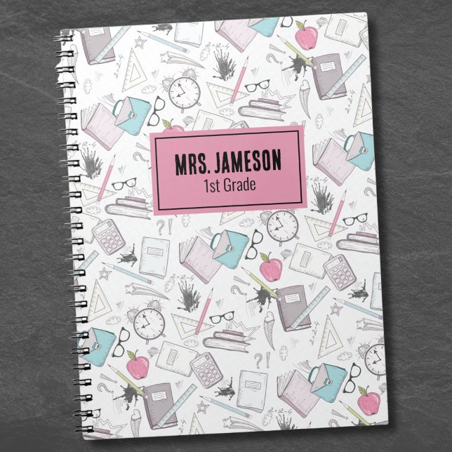 Cute Teacher Name Notebook (Cute Teacher Name notebook)
