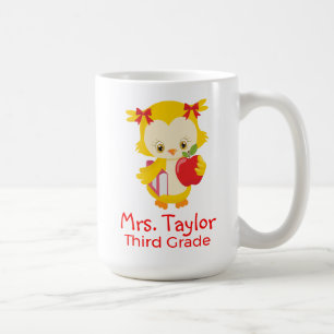 Cute Teacher owl Coffee Mug