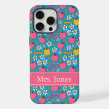 Cute Teacher Phone Case | Personalised Name