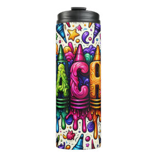 Cute Teacher Thermal Tumbler