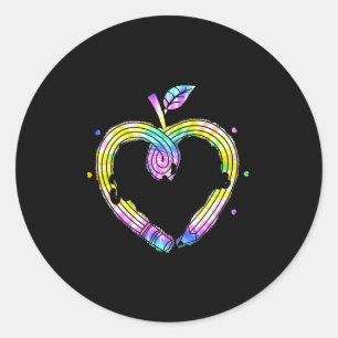 Cute Teacher's Aide Shirt Appreciation Day Gift He Classic Round Sticker