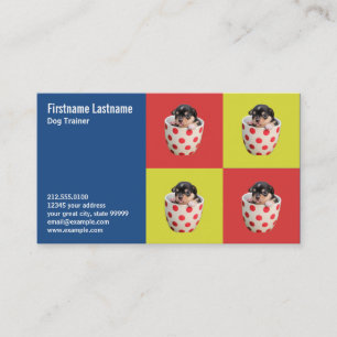 Cute Teacup Puppy Business Card