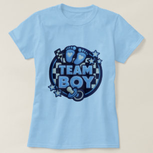Cute Team Boy Gender Reveal T-Shirt