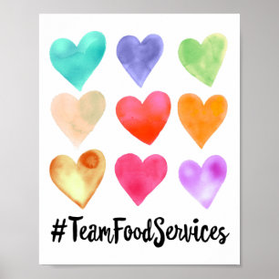 Cute Team Food Services Appreciation Week Ck To Sc Poster