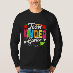 Cute Team Kindergarten Happy Back To School Teache T-Shirt