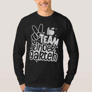 Cute Team Kindergarten Happy Back To School Teache T-Shirt