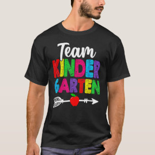 Cute Team Kindergarten Teacher Students Back To S T-Shirt