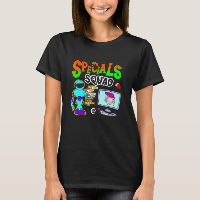 Cute Technology Computer Teacher Back To School T-Shirt (Front)