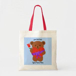 Cute Teddy Bear #1 Tote Bag