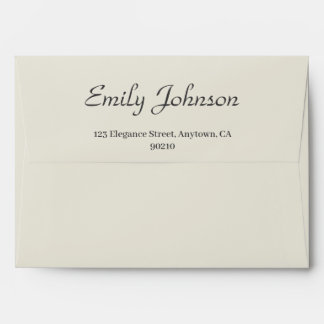 Cute Teddy Bear 5" x 7" Envelope