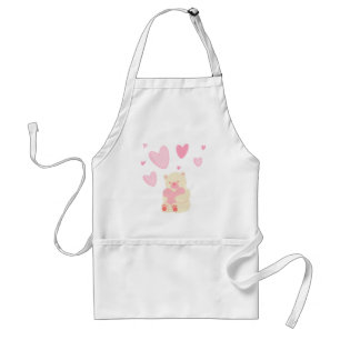 cute teddy bear apron