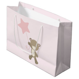Cute Teddy Bear Baby Large Gift Bag