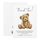 Cute Teddy Bear Baby Shower