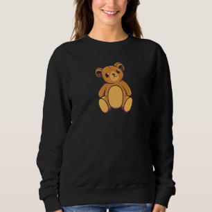 Cute Teddy Bear Brown Bear Teddy  Men Women And Ch Sweatshirt