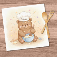 Cute Teddy Bear Chef