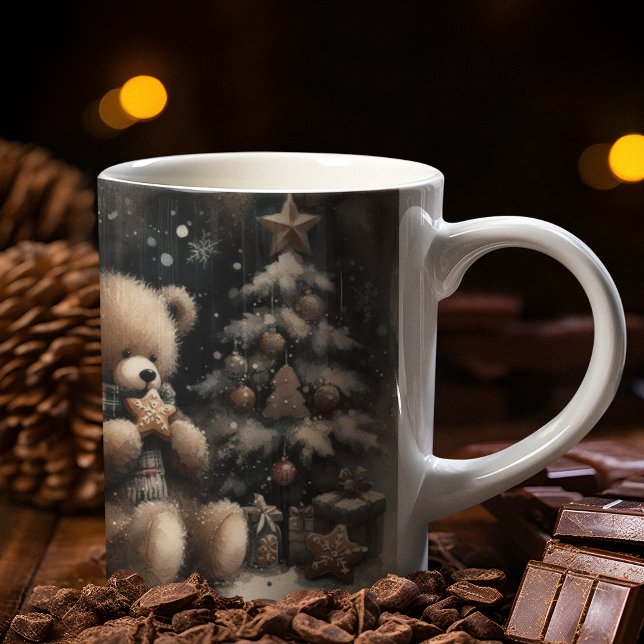 Cute Teddy Bear Christmas Coffee Mug (Creator Uploaded)