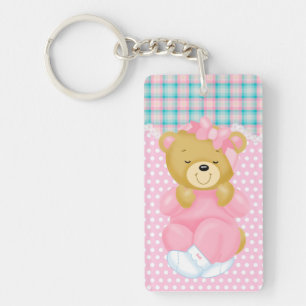 Cute Teddy Bear Key Ring