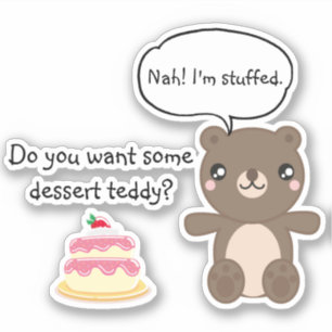 Cute Teddy Bear Kids Funny Joke 