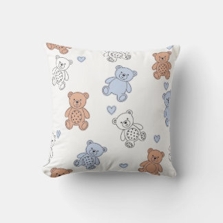 Cute Teddy Bear Nursery Cushion