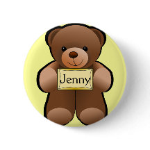 Cute Teddy Bear Personalized Name