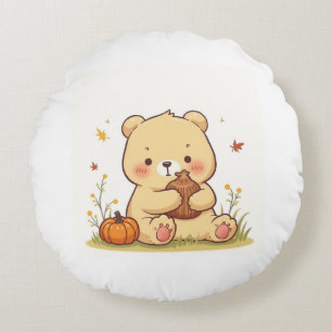 Cute teddy bear pillow cushion