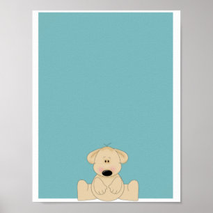 Cute Teddy Bear poster
