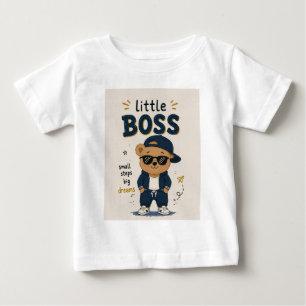 Cute Teddy Bear T-Shirt Design for Baby Kids
