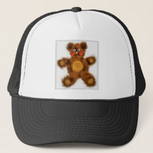 Cute Teddy Bear Toy Children Baby Shower Trucker Hat
