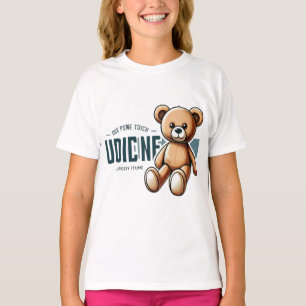 🧸 Cute Teddy Bear Vintage Style   Cosy Plush Toy  T-Shirt
