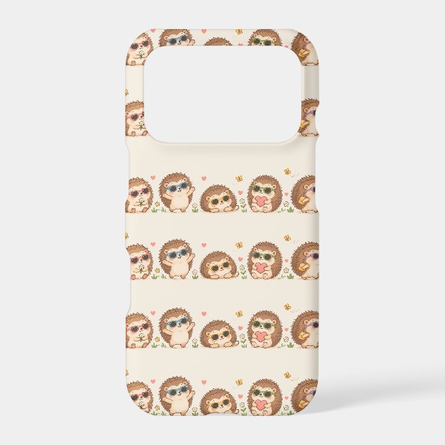 Cute Teddy Bears with Sunglasses Pattern Adorable (Back)
