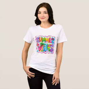 Cute Teddy summer  Tri-Blend Shirt