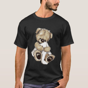 Cute teddy with blanket teddy bear with cuddly bla T-Shirt
