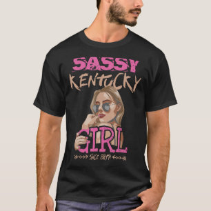 Cute Teen Girls Outfit Sassy Kentucky Girl Since B T-Shirt