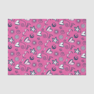 Cute Teen Love Doodle Pattern Valentine's Day Tissue Paper