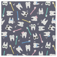 Cute Teeth Toothbrush Paediatrics Dentistry Navy